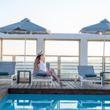 aquila atlantis, pool area hotel