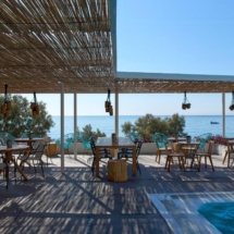 kamari beach hotel, pool area, hotel