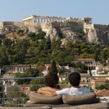 hotel plaka, view, athens, hotel