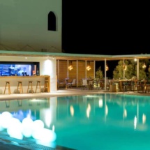 kamari beach hotel, pool area, hotel