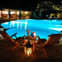 kamari hotel mykonos, pool area, hotel