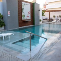 manousos city hotel, pool area, hotel