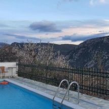 apollonia hotel delphi, hotel, pool area, hotel