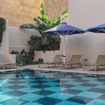 esperia hotel, pool area, hotel