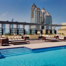 southern sun abu dhabi, pool area,