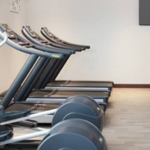 hampton by hilton al barsha, gym, hotel,