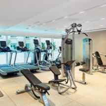 hilton garden inn mall of the emirates, gym, dubai hotel,