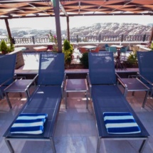Petra Moon Luxury Hotel Jordan roof Day