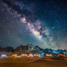 Sun City Camp Wadi Rum Night Jordan
